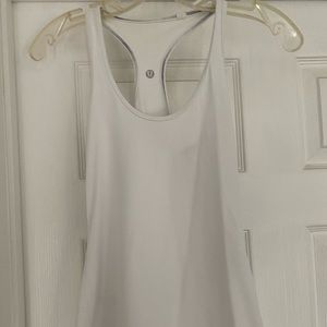 Lululemon white tank top